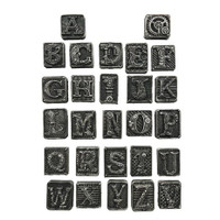 Koristemuotti 21x29 cm - Stamperia Master of Magic Soft Mould Alphabet