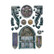 Koristemuotti 15x21 cm - Stamperia Master of Magic Silicon Mould Architecture Elements