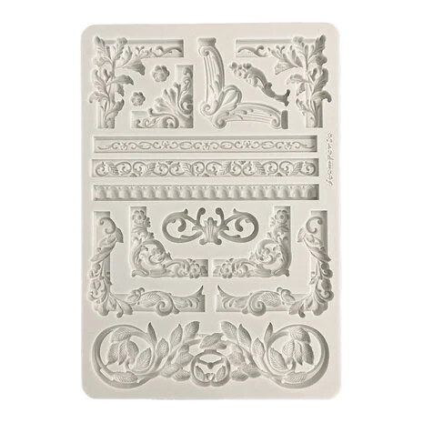 Iso koristemuotti 21x29 cm - Stamperia Art Stories Big Silicon Mould Frames
