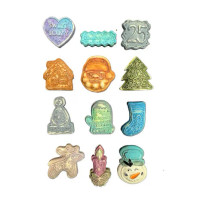 Koristemuotti 15x21 cm - Stamperia Candy Christmas Soft Mould Elements