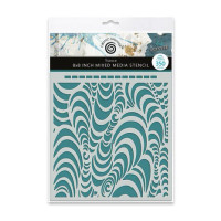 Sabluuna 20x20 cm - Katy Sue Designs Andy Skinner Mixed Media Stencil Trance
