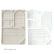 Koristemuotti 15x21 cm - Stamperia Masquerade Silicon Mould Windows