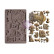 Koristemuotti 12x25 cm - Re-Design with Prima Decor Moulds Return To Wonderland Fairlyland Fungi 
