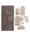Koristemuotti 12x25 cm - Re-Design with Prima Decor Moulds Elder Etchings