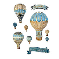 Koristemuotti 15x21 cm - Stamperia Timeless Soft Mould Balloons