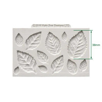 Silikonimuotti - Katy Sue Designs Cosmic Shimmer Silicone Mould Rose Leaves