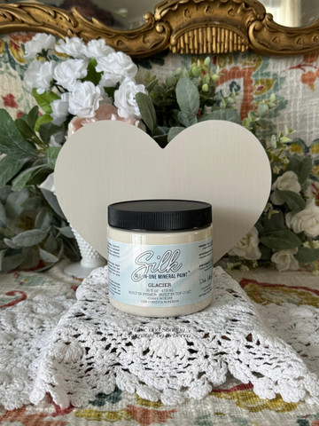 Huonekalumaali Dixie Belle Paint Silk Paint Glacier - Jäätikönvalkoinen