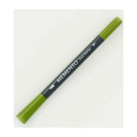 Maalikynä vihreä - Tsukineko Memento Ink Marker Dual Tip Bamboo Leaves