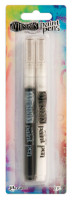Maalikynät, Ranger Dyan Reaveley Dylusions Paint Pens Black Marble & White Linen