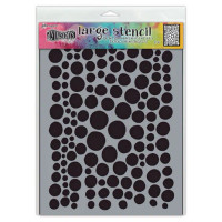 Sabluuna 22x30 cm, Ranger Dyan Reaveley Dylusions Stencils L Drip Drops 