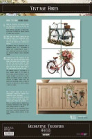 Siirtokuva 90x240 cm - Papers For You Decor Transfers Bikes 4 pcs