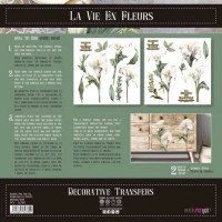 Siirtokuva 30x60 cm - Papers For You Decor Transfers Calla Lily 2 pcs