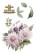 Siirtokuva 30x60 cm - Papers For You Decor Transfers Dahlias 3 pcs