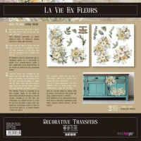 Siirtokuva 30x60 cm - Papers For You Decor Transfers Daisies 2 pcs