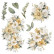 Siirtokuva 30x60 cm - Papers For You Decor Transfers Daisies 2 pcs