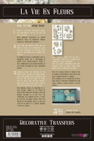 Siirtokuva 30x60 cm - Papers For You Decor Transfers Daisies 3 pcs