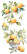 Siirtokuva 30x60 cm - Papers For You Decor Transfers Lemon 4 pcs