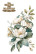 Siirtokuva 30x60 cm - Papers For You Decor Transfers Magnolias 3 pcs