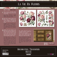 Siirtokuva 30x60 cm - Papers For You Decor Transfers Rosé 2 pcs