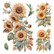 Siirtokuva 30x60 cm - Papers For You Decor Transfers Sunflowers 2 pcs