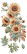 Siirtokuva 30x60 cm - Papers For You Decor Transfers Sunflowers 4 pcs