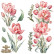 Siirtokuva 30x60 cm - Papers For You Decor Transfers Tulips 2 pcs