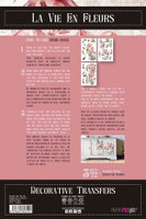 Siirtokuva 30x60 cm - Papers For You Decor Transfers Tulips 3 pcs