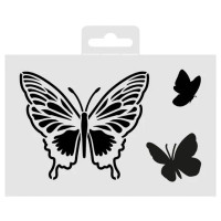 Sabluuna 10x15 cm - Aladine Stencil Butterfly
