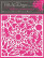 Sabluuna 15x15 cm - Pink Ink Designs Abstract Snowflakes Stencil