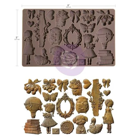 Koristemuotti 12x20 cm - Re-Design with Prima Marketing Cherry Sweet Mould