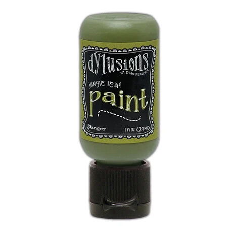 Tuunausmaali vihreä, Ranger Dyan Reaveley Dylusions Paints Jungle Leaf 29 ml
