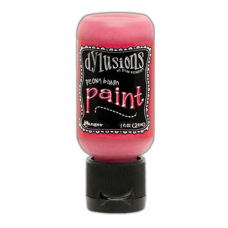 Tuunausmaali pinkki, Ranger Dyan Reaveley Dylusions Paints Peony Blush 29 ml