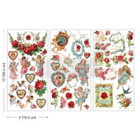 Siirtokuva 30x45 cm - Redesign With Prima Amour Affair Small Decor Transfers