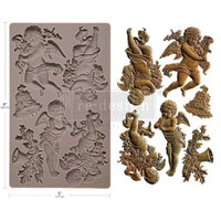Koristemuotti 12x20 cm - Re-Design with Prima Angelic Floral Noel Decor Moulds