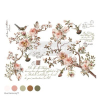 Siirtokuva 60x88 cm - Re-Design Decor Transfers Blossom Tweet