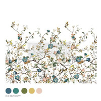 Siirtokuva 60x88 cm - Re-Design with Prima Blue Vine Decor Transfers