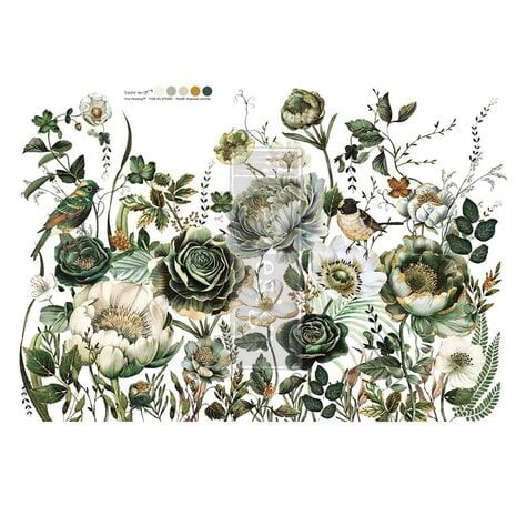 Siirtokuva 60x88 cm - Re-Design with Prima Decor Transfers Botanical Journal