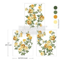 Siirtokuva 27x60 cm - Re-Design with Prima Bouquet De Provence Middy Transfers