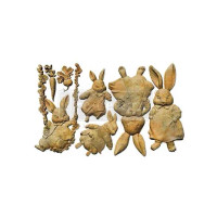 Koristemuotti 12x20 cm - Re-Design with Prima Bunny Trail Tales Decor Moulds