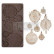 Koristemuotti 12x25 cm - Re-Design Decor Moulds Vintage Glamour