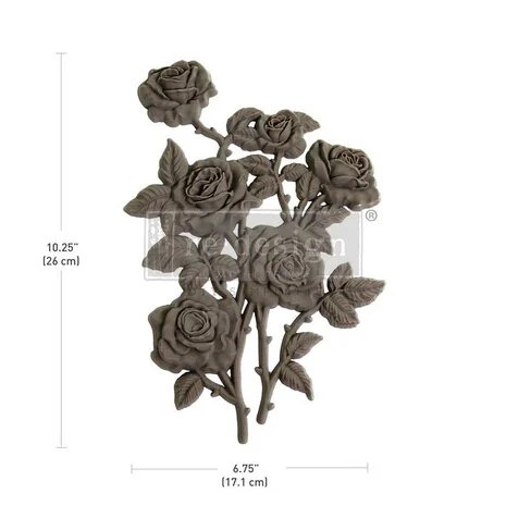 Huonekalukoriste 17x26 cm - Re-Design with Prima Decor Poly Ethereal Bouquet