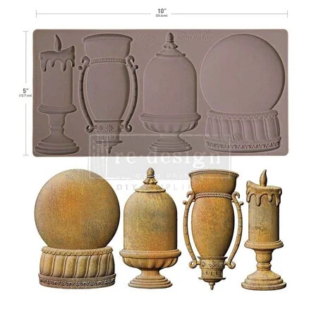 Koristemuotti 12x25 cm - Re-Design with Prima Glitter And Glow Decor Moulds
