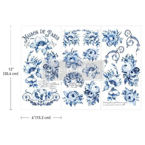 Siirtokuva 30x45 cm - Re-Design with Prima Small Transfers Spring Serenade