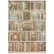 Riisipaperi 21x29 cm - Stamperia Bookshelf Rice Paper