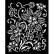 Sabluuna 20x25 cm - Stamperia Timeless Thick Stencil Batik Flowers