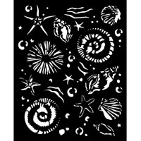 Sabluuna 20x25cm - Stamperia Silent Sea Thick Stencil Starfish