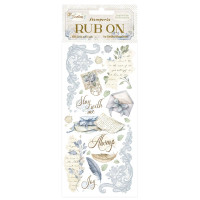 Siirtokuva 10x21 cm - Stamperia Timeless Rub-On Letters