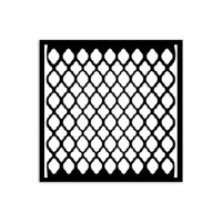 Sabluuna 12x12 cm - Stamperia Timeless Thick Stencil Net Texture