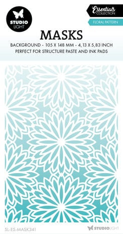 Sabluuna 15x21 cm - Studio Light Floral Pattern Essentials Background Mask