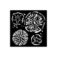 Sabluuna 12x12 cm - Stamperia Silent Sea Village Thick Stencil Sponges